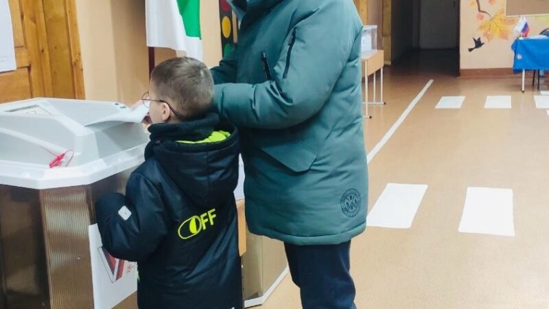 «Я сходил на выборы вместе с моим маленьким сыном»